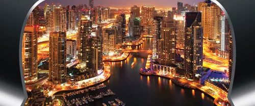 Dubai poszter, fotótapéta (250 cm x 104 xm)