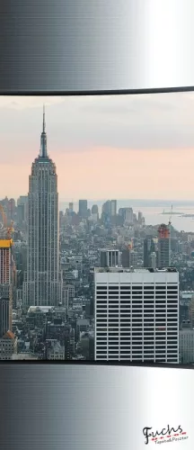 New York öntapadós poszter, fotótapéta (91 x 211 cm)