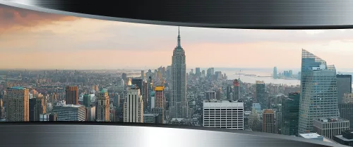 New York poszter, fotótapéta (250 x 104 cm)