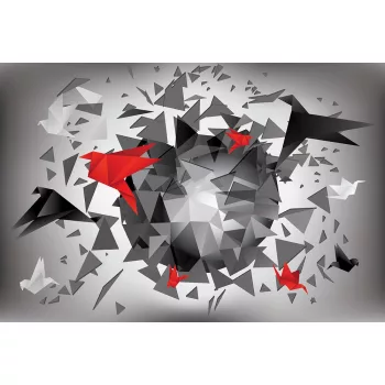 Origami poszter, fotótapéta