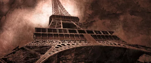 Eiffel-torony poszter, fotótapéta (250 cm x 104 xm)