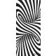 Absztrakt 3D öntapadós poszter, fotótapéta (91 x 211 cm)