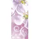 Virág minta poszter, fotótapéta (91 x 211 cm)