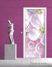 Virág minta poszter, fotótapéta (91 x 211 cm)