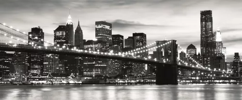 Brooklyn Bridge poszter, fotótapéta (250 x 104 cm)