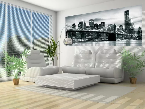 Brooklyn Bridge poszter, fotótapéta (250 x 104 cm)