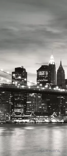 Brooklyn Bridge poszter, fotótapéta (91 x 211 cm)