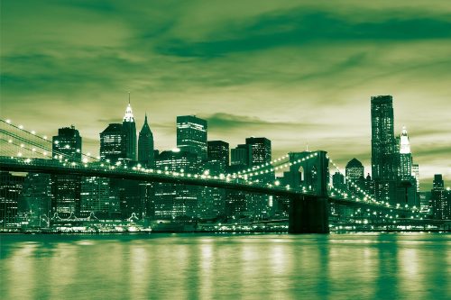 Brooklyn Bridge poszter, fotótapéta Vlies (368 x 254 cm)