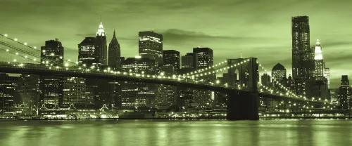 Brooklyn Bridge poszter, fotótapéta (250 cm x 104 xm)