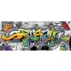 Graffiti poszter, fotótapéta (250 x 104 cm)