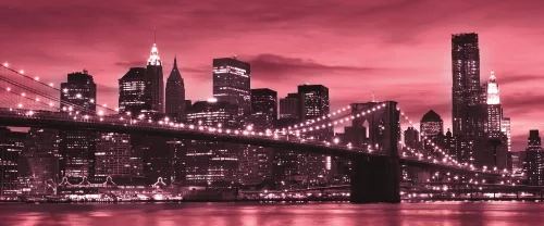 Brooklyn Bridge poszter, fotótapéta (250 x 104 cm)