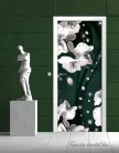 Virág minta poszter, fotótapéta (91 x 211 cm)