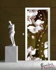 Virág minta öntapadós poszter, fotótapéta (91 x 211 cm)