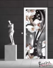 Virág minta öntapadós poszter, fotótapéta (91 x 211 cm)