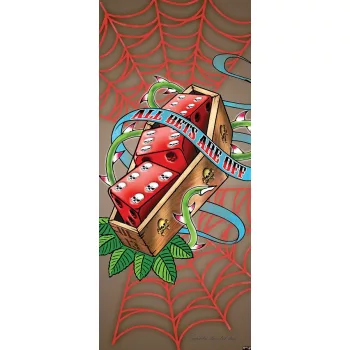 Kockák öntapadós poszter, fotótapéta (91 x 211 cm)