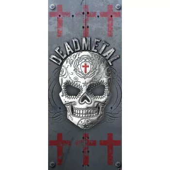 Koponya öntapadós poszter, fotótapéta (91 x 211 cm)