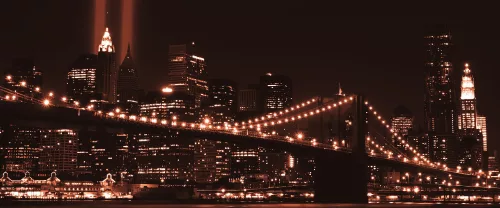 Brooklyn Bridge poszter, fotótapéta (250 x 104 cm)
