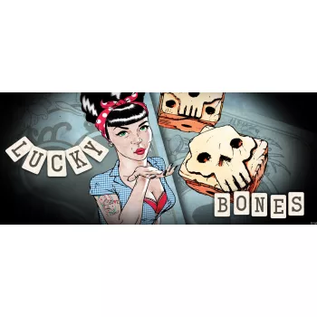 Lucky Bones poszter, fotótapéta (250 x 104 cm)