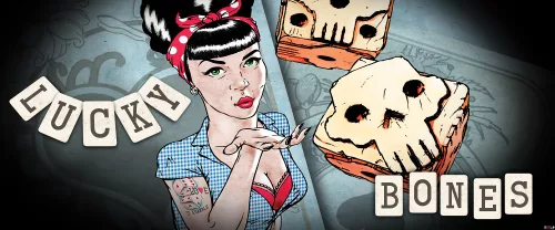 Lucky Bones poszter, fotótapéta (250 x 104 cm)