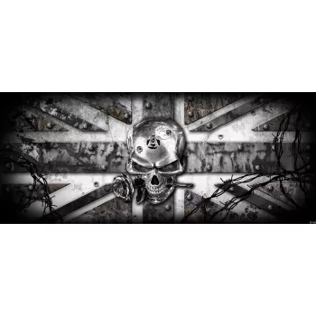 Koponya poszter, fotótapéta (250 x 104 cm)