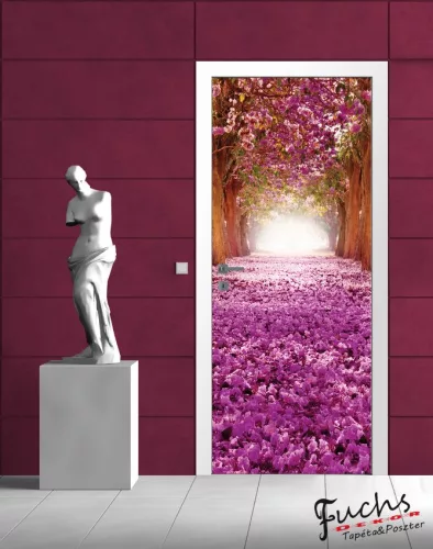 Virágzó fák öntapadós poszter, fotótapéta (91 x 211 cm)