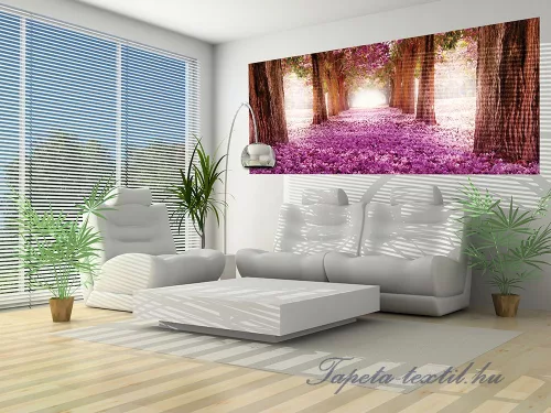 Virágzó fák poszter, fotótapéta (250 x 104 cm)
