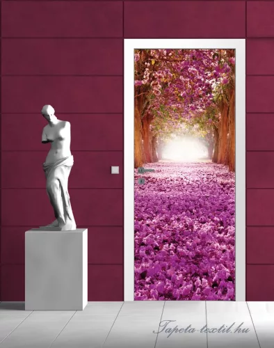 Virágzó fák poszter, fotótapéta (91 x 211 cm)