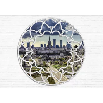 Detroit ablakból poszter, fotótapéta
