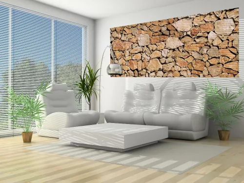 Kőfal poszter, fotótapéta (250 cm x 104 xm)
