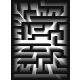 Labirintus poszter, fotótapéta, Vlies  (206x275 cm, álló)