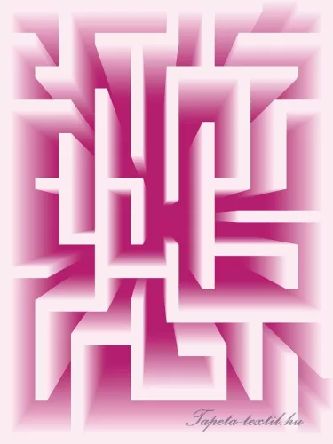 3D labirintus vlies poszter, fotótapéta (206 x 275 cm)