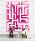 3D labirintus vlies poszter, fotótapéta (206 x 275 cm)