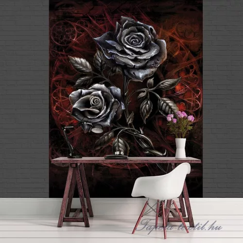 Rózsák vlies poszter, fotótapéta (206 x 275 cm)