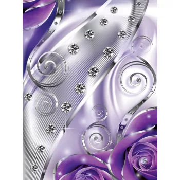   Virág minta poszter, fotótapéta, Vlies (206x275 cm, álló)