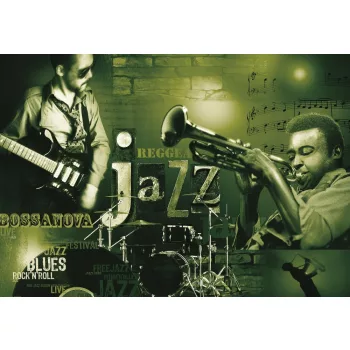 Jazz poszter, fotótapéta