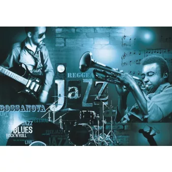 Jazz poszter, fotótapéta