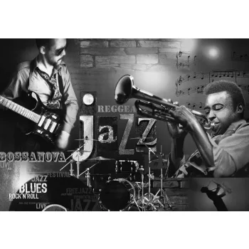 Jazz poszter, fotótapéta