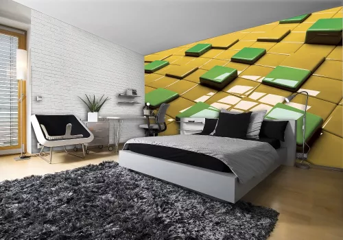 Absztrakt 3D poszter, fotótapéta