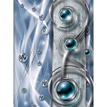 Absztrakt poszter, fotótapéta, Vlies (184x254 cm, álló)