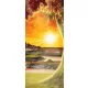 Naplemente öntapadós poszter, fotótapéta (91 x 211 cm)