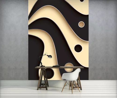 Absztrakt poszter, fotótapéta (184 x 254 cm)