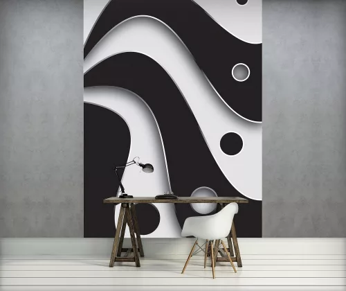 Absztrakt poszter, fotótapéta (184 x 254 cm)