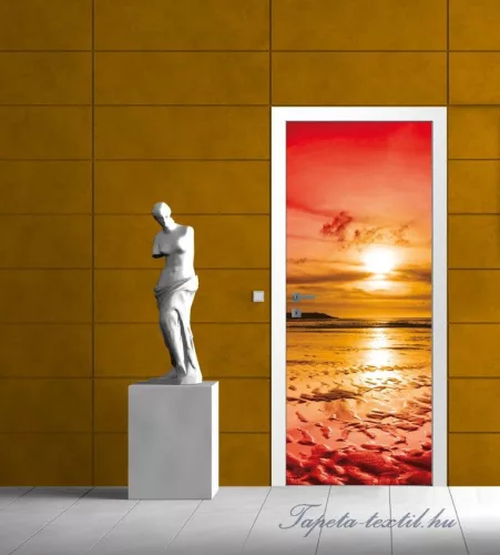 Naplemente poszter, fotótapéta (91 x 211 cm)