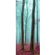 Erdő öntapadós poszter, fotótapéta (91 x 211 cm)