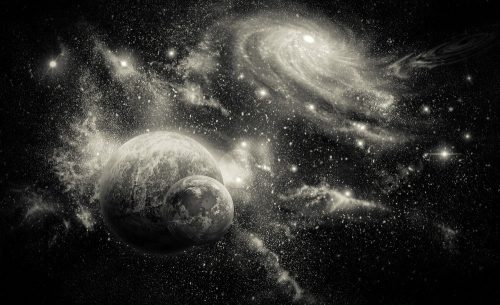 Univerzum poszter, fotótapéta, Vlies (416 x 254 cm)