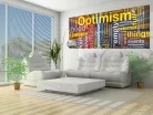 Optimism poszter, fotótapéta (250 cm x 104 xm)