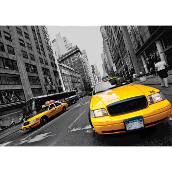Sárga taxi poszter, fotótapéta