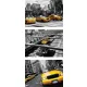 Sárga taxi öntapadós poszter, fotótapéta (91 x 211 cm)