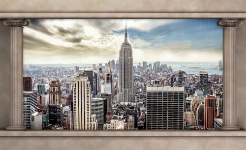 New York poszter, fotótapéta Vlies (312 x 219 cm)
