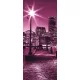 Boston éjszaka öntapadós poszter, fotótapéta (91 x 211 cm)